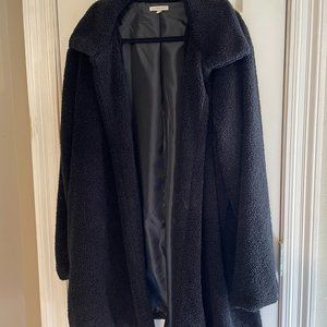 Black Kate & Sam XXL Teddy Coat